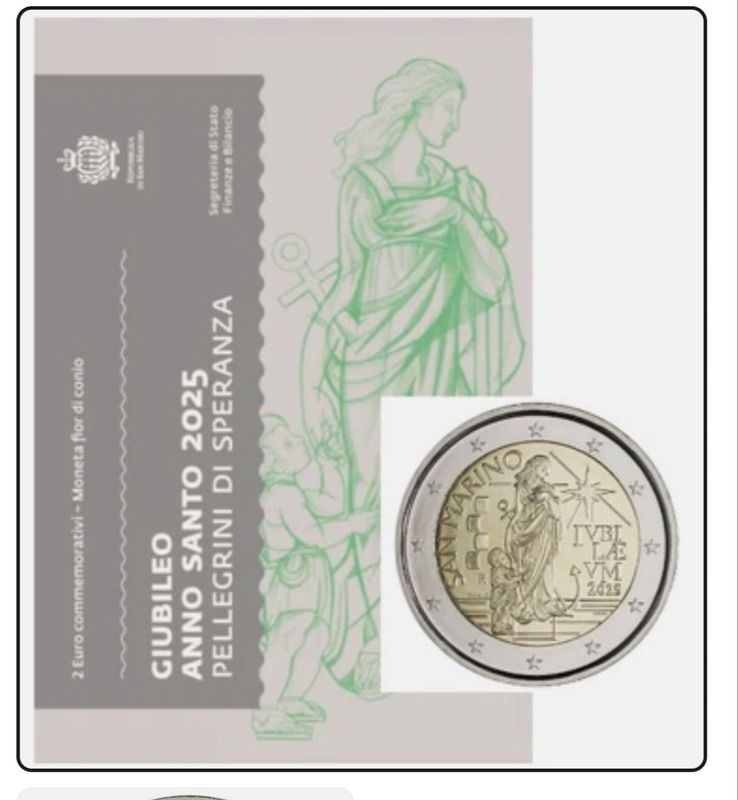 BU  2 € Saint Marin 2025