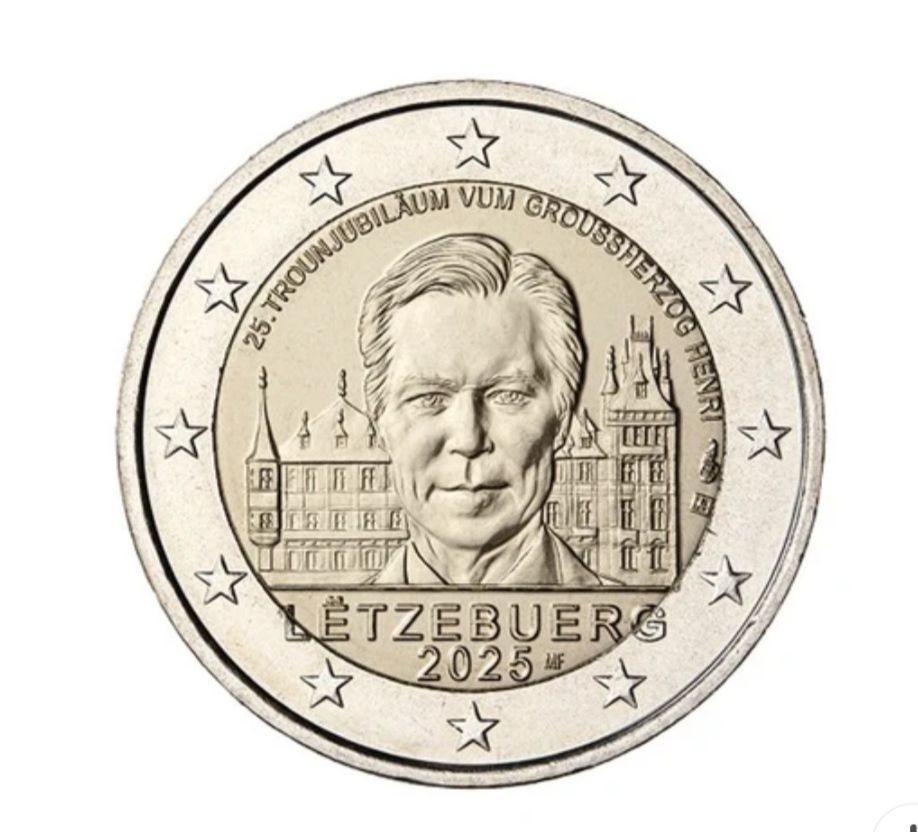 2 € Luxembourg 2025