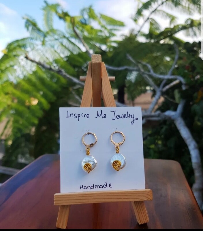 Faux Pearl Mini Earrings