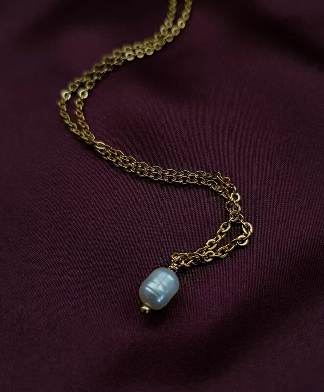 White Freshwater Pearl Necklace