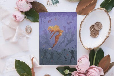 Let Her Rise - Greeting Card Let Her Rise - Greeting Card