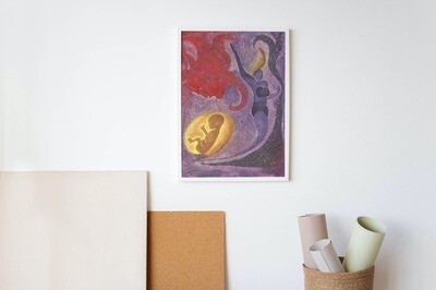 Born To Be – A3 Mounted Print Born To Be – A3 Mounted Print