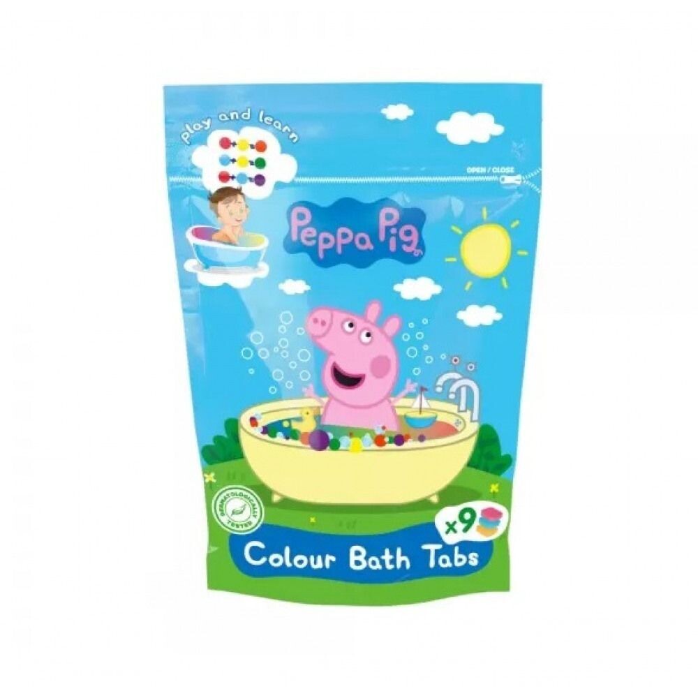 Peppa 9 Badetabs