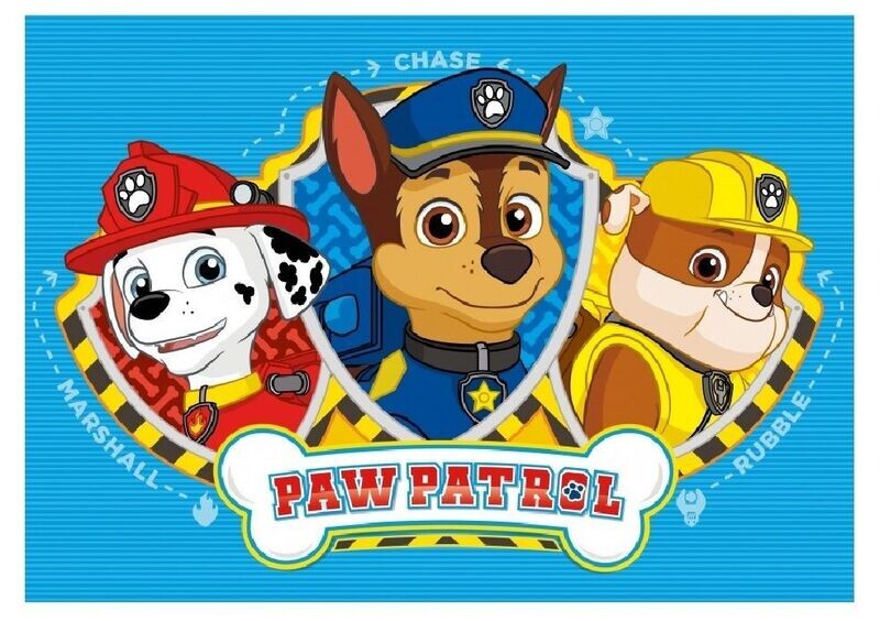 Tischset Paw Patrol