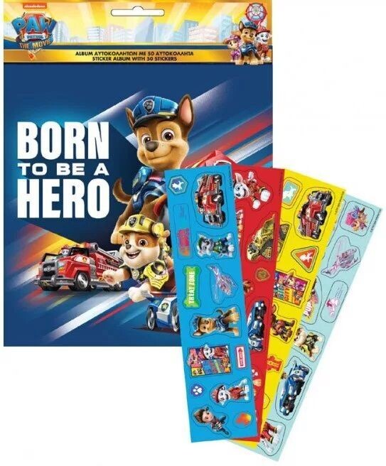 Paw Patrol Stickeralbum + Sticker Paw Patrol Stickeralbum + Sticker