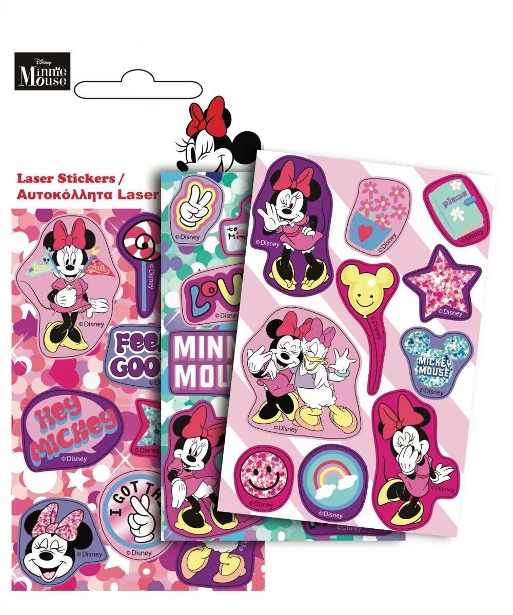 Minnie Maus Hologramm Aufkleber