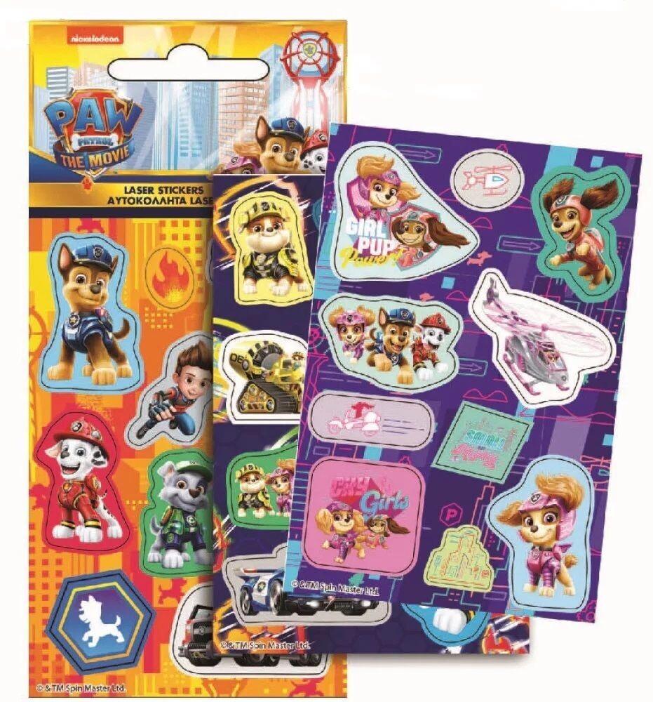 Paw Patrol Hologramm Aufkleber