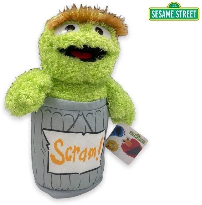 Sesamstraße Oscar Kuscheltier 28cm