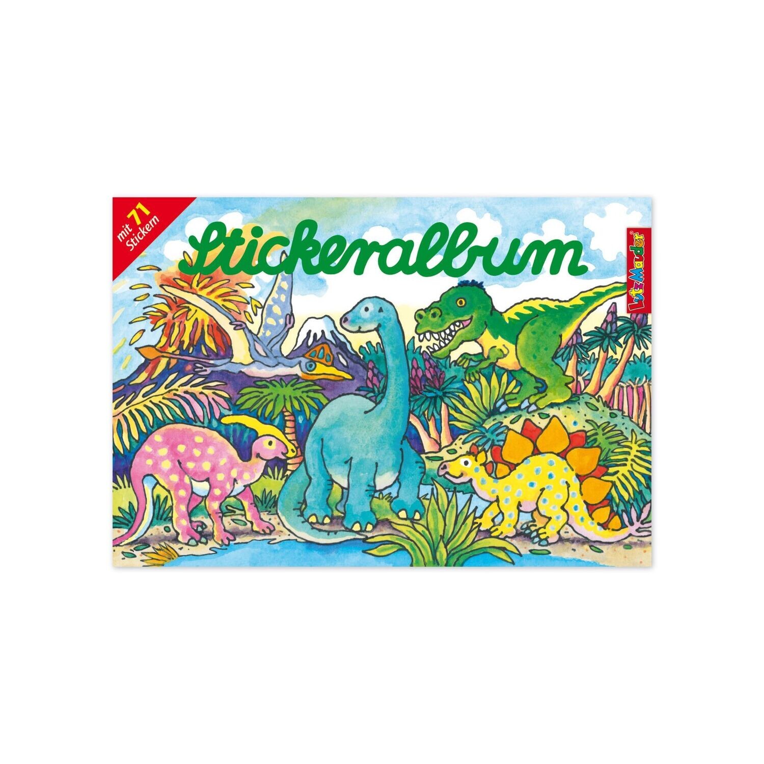 Lutz Mauder Stickeralbum Dinos + Extras