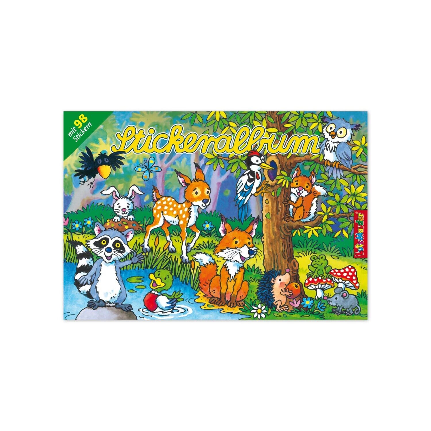 Lutz Mauder Stickeralbum Waldtiere + Extras