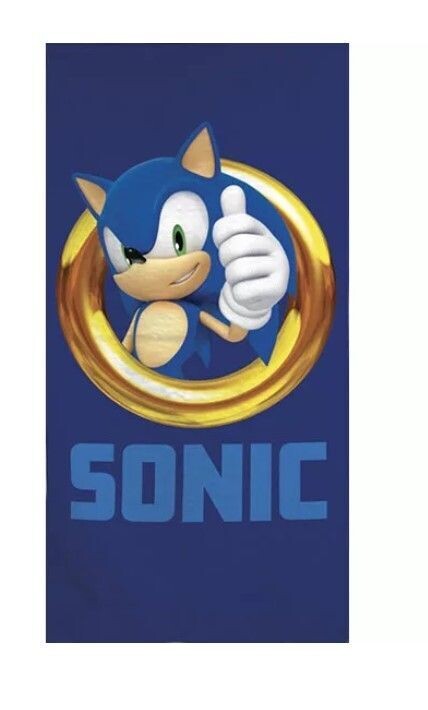 Sonic Handtuch Badetuch 70x140cm Sonic Handtuch Badetuch 70x140cm