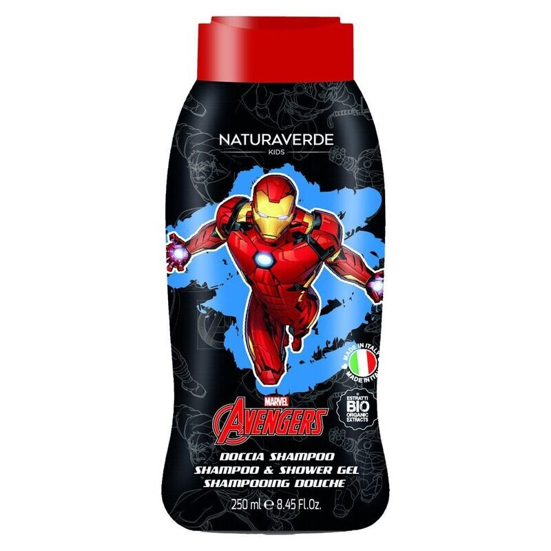 Naturaverde Shampoo & Shower Gel Avengers Ironman Naturaverde Shampoo & Shower Gel Avengers Ironman