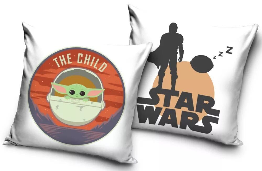 Kissenbezug Kuschelweich Star Wars Grogu 40x40cm