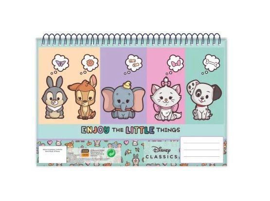 Bambi & Dumbo & Marie & 101 Dalmatiner Block 30 Seiten