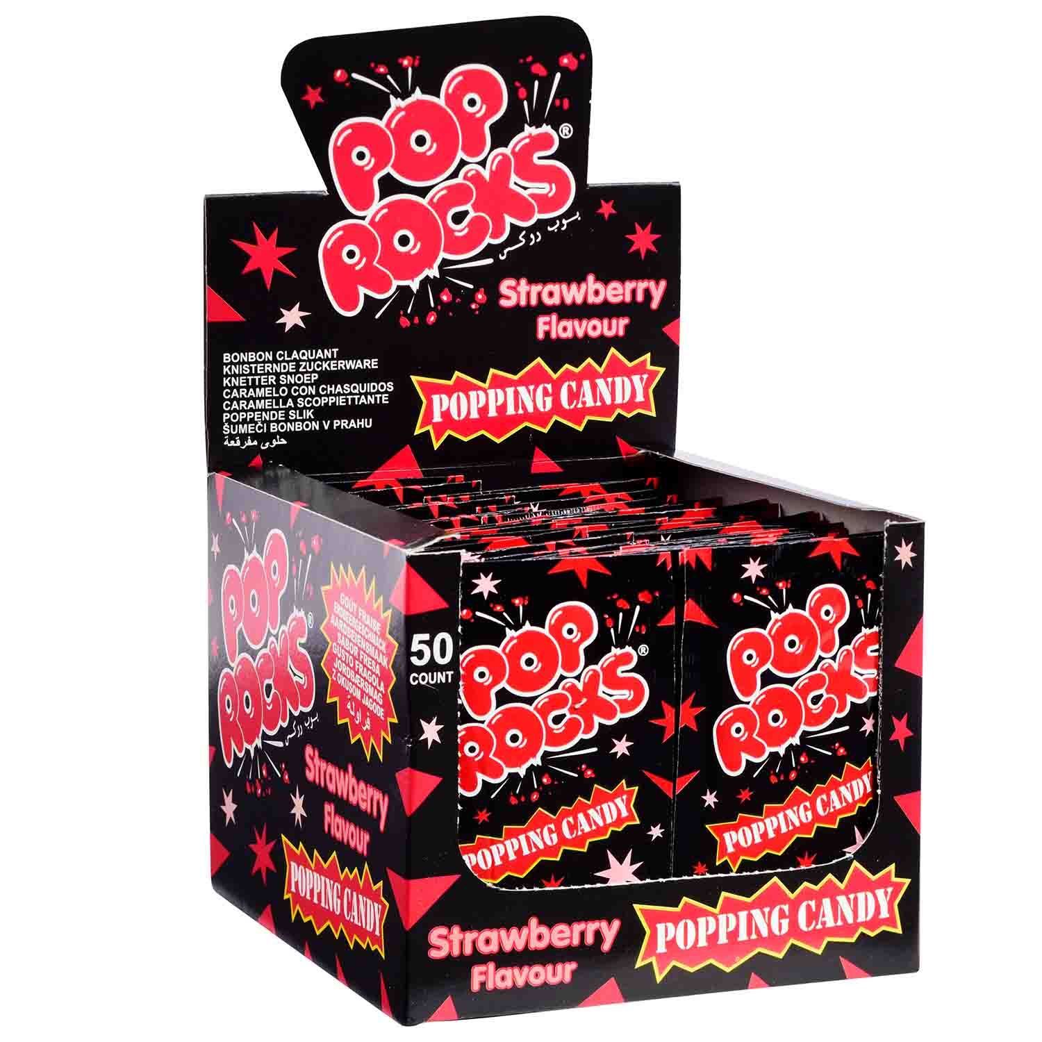 Pop Rocks Popping Candy Strawberry