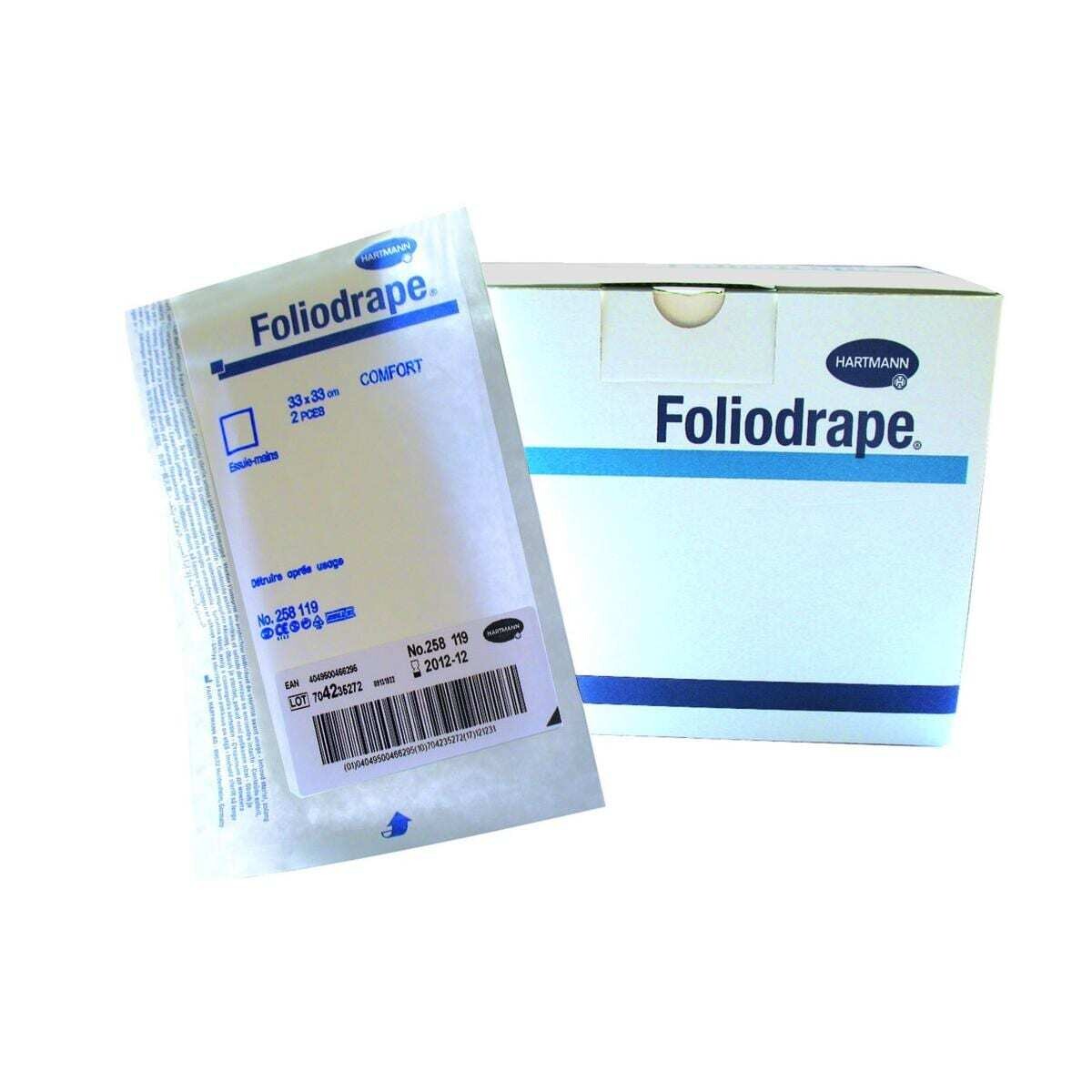 Essuie-mains stérile Foliodrape 
(25 pièces)