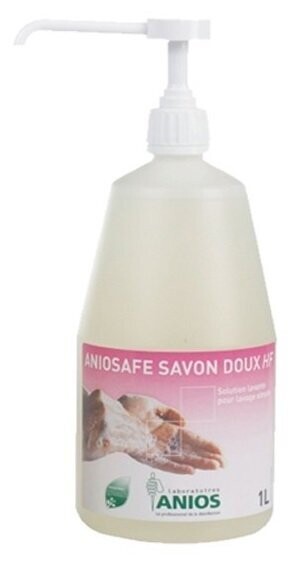 Aniosafe savon doux 
(1l avec poussoir)