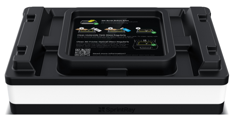SprintRay Pro 55S Resintank (avec Optical Polish)