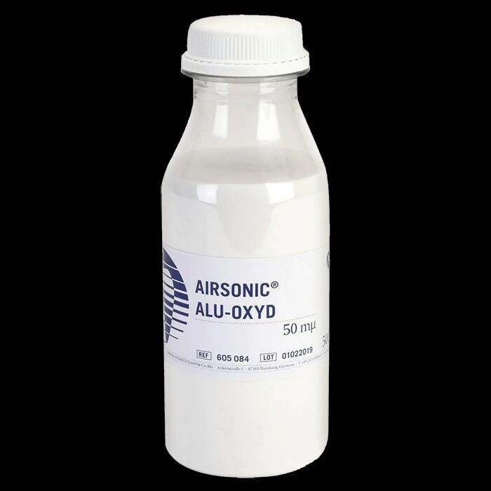 Poudre d'oxyde d'alumine 50 microns pour Sableuse AirSonic (500g)