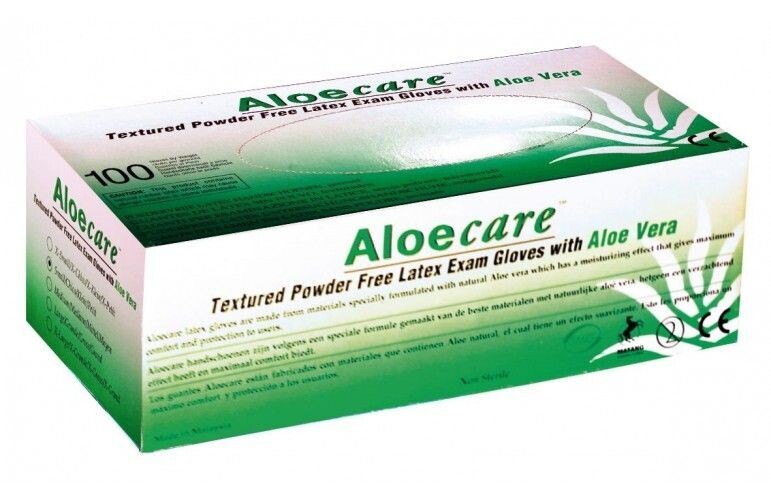 Gants AloeCare latex Medistock