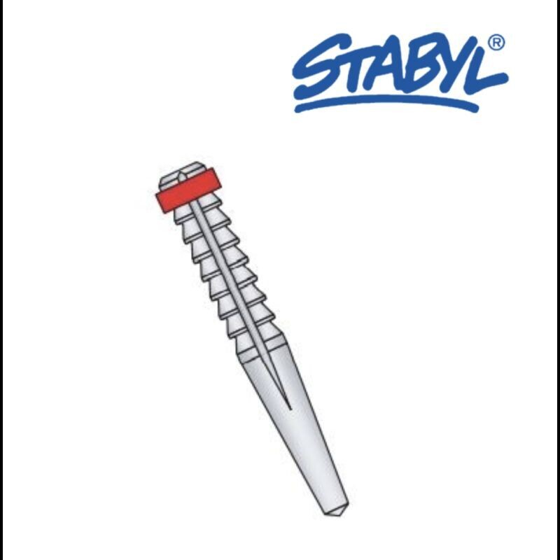 Tenons Titane Stabyl (6 pièces)