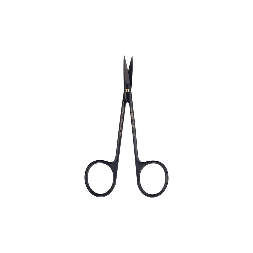 Ciseaux Iris courbés / délicats, 11,5cm, Black Line, Hu-Friedy