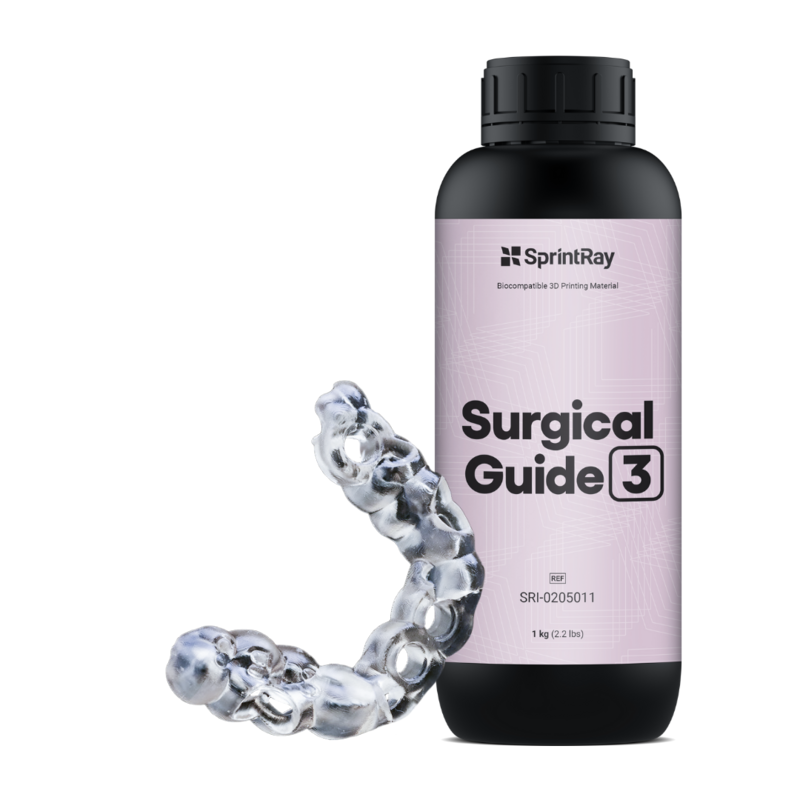 SprintRay EU Surgical Guide 3 clear transparent (1kg)