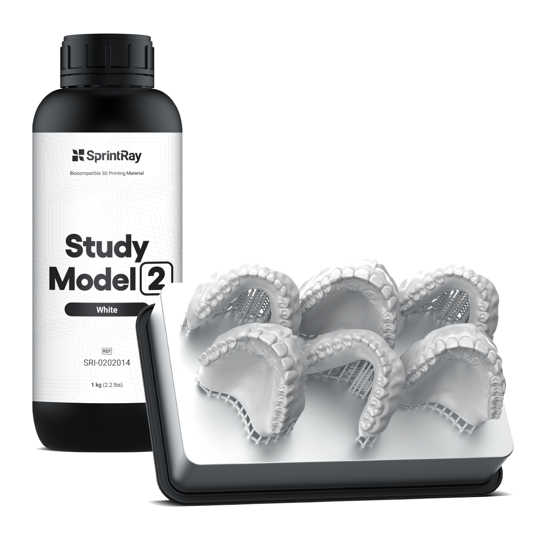 SprintRay Study Model White 2 (1 litre)