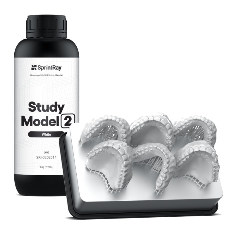 SprintRay Study Model White 2 (1 litre)