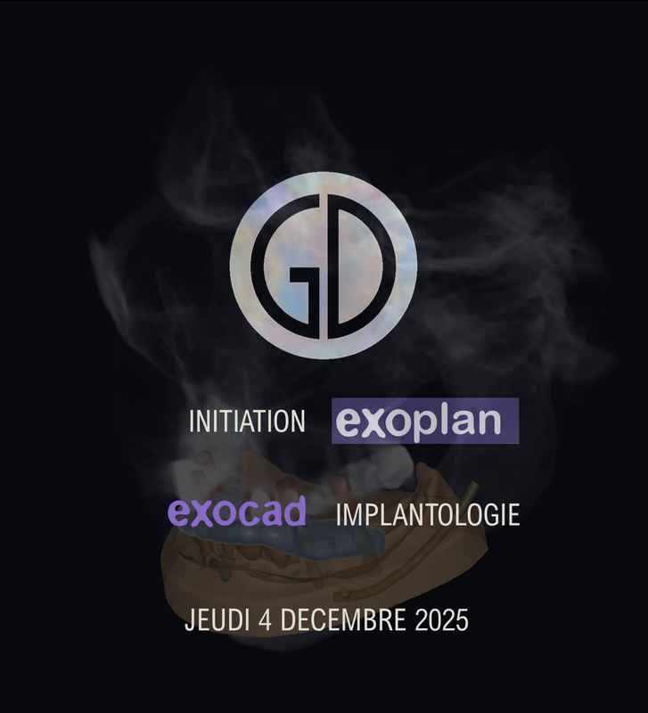 Exoplan / Exocad Implantologie : Jeudi 4 décembre 2025