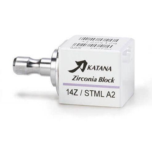 Katana Zirconia Block taille 14Z (5 pièces) Katana Zirconia Block taille 14Z (5 pièces)
