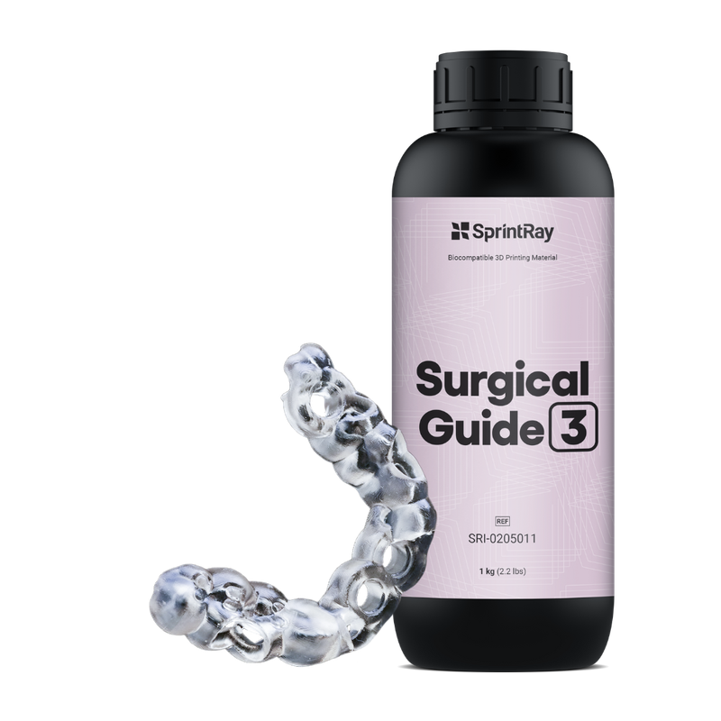 SprintRay EU Surgical Guide 3 clear transparent (1kg)