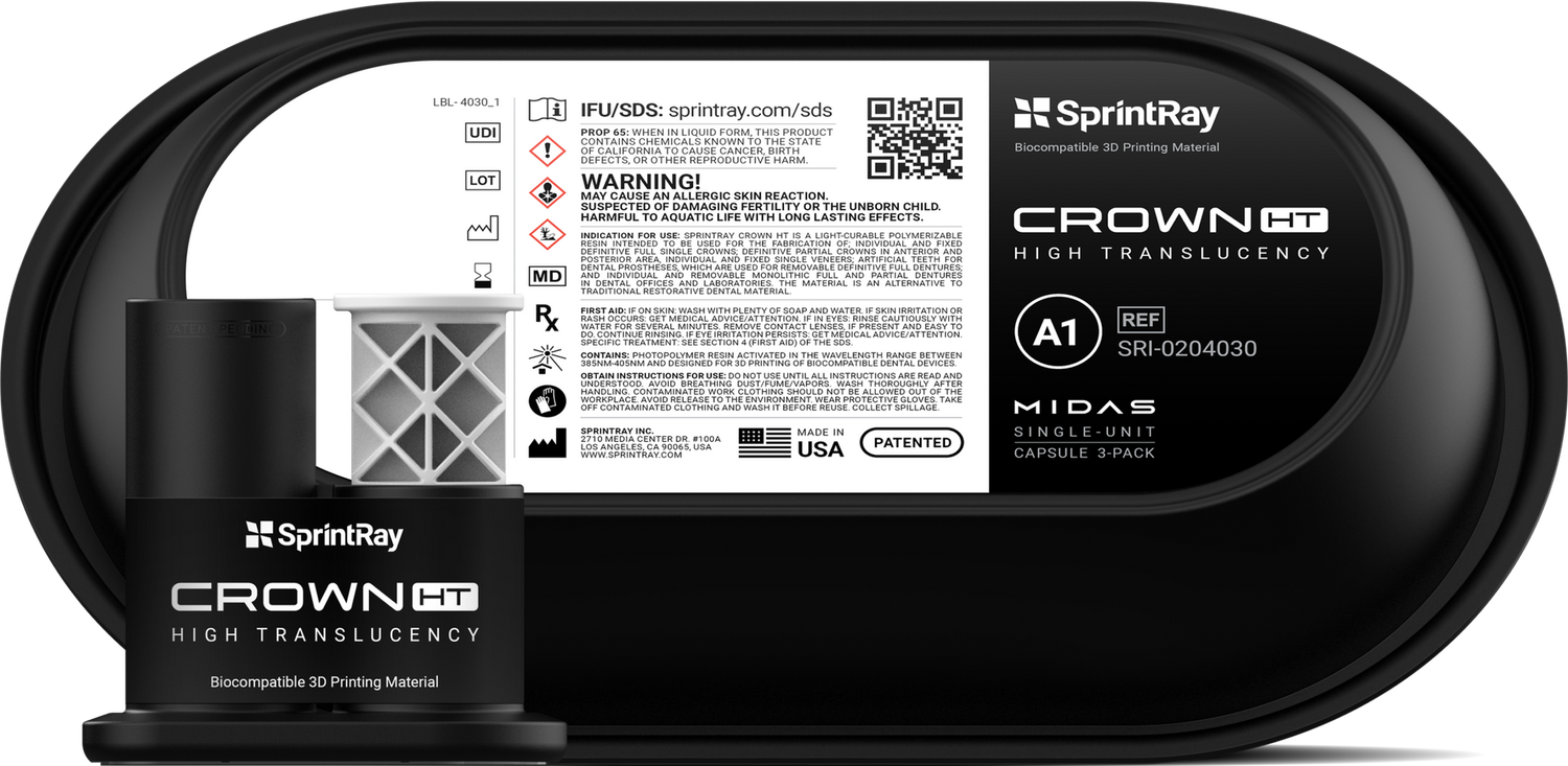 Cartouches Crown HT pour Midas (Boîte de 3 cartouches)