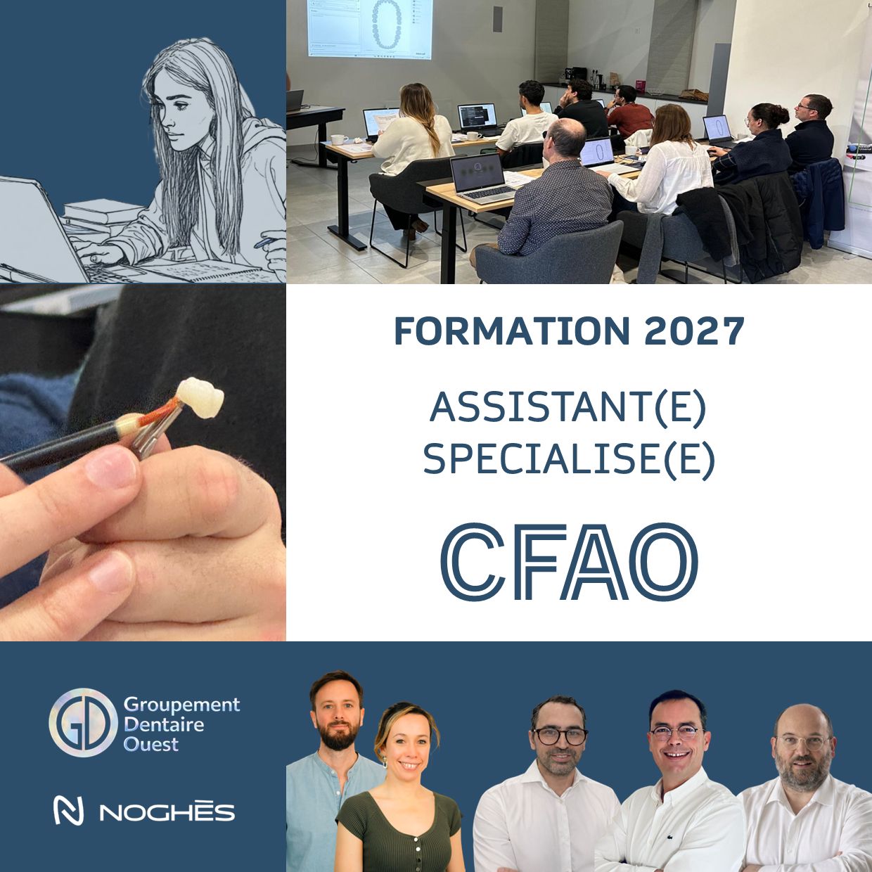 Formation complémentaire assistant(e) CFAO : cycle 2027 Formation complémentaire assistant(e) CFAO : cycle 2027