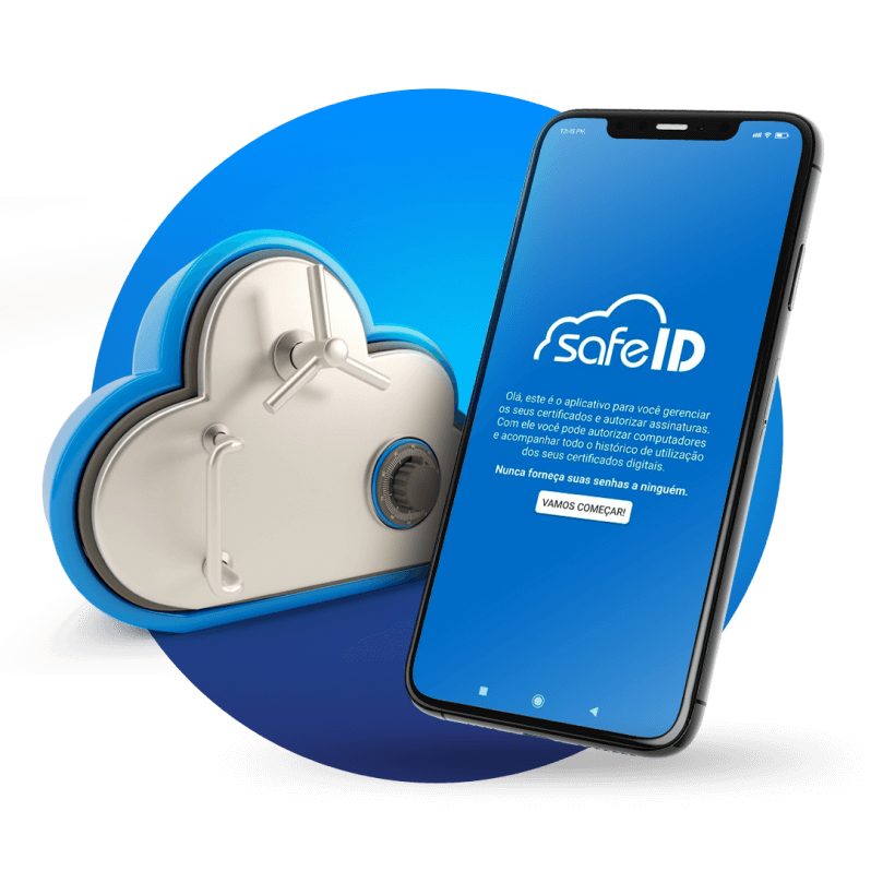 E-CNPJ - SafeID | Certificado Digital em nuvem - 12 MESES