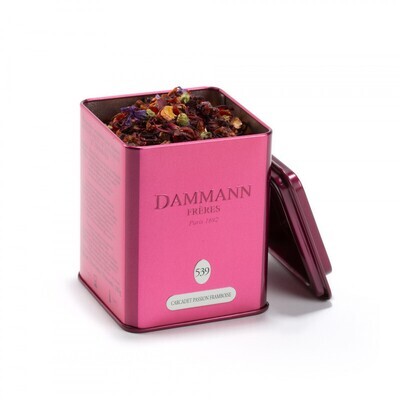 Carcadet Passion Framboise Boîte 100G - DAMMANN FRERES