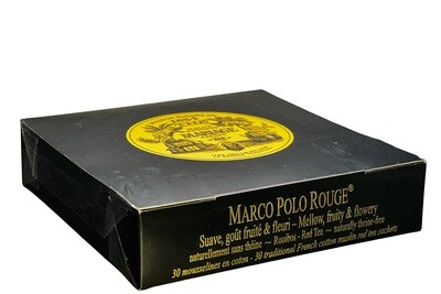 Marco Polo Rouge Etui 30 mousselines 75G – MARIAGE FRERES