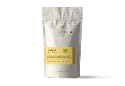Honduras High Grow Bio en Grains 250G - CORICA Honduras High Grow Bio en Grains 250G - CORICA