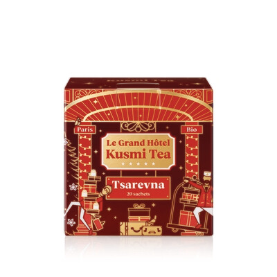 Tsarevna Bio Etui 20 mousselines 40G – KUSMI TEA