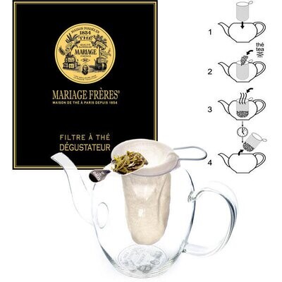 Filtre à thé dégustateur n°1 (7cm diamètre) - MARIAGE FRERES