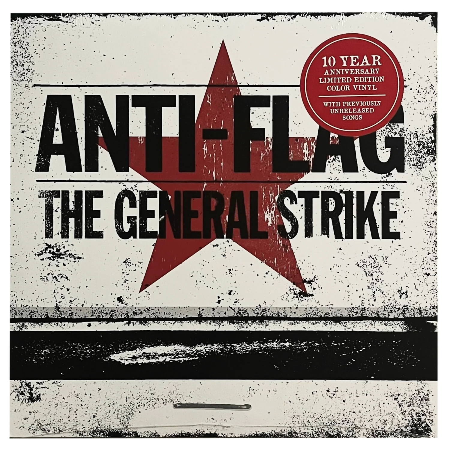 Anti-Flag - The General Strike (10th Aniiversary Edition- Red Vinyl) LP