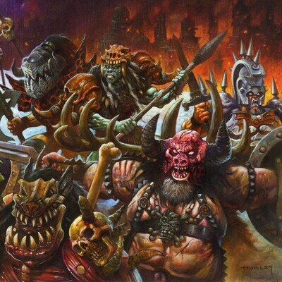 GWAR - The New Dark Ages (BLACK/GOLD MARBLE VINYL) LP