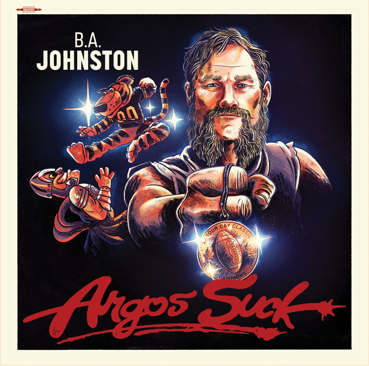 B.A. Johnston - Argos Suck LP