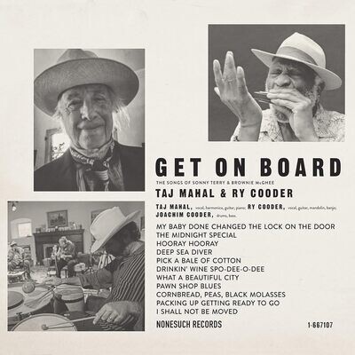 Taj Mahal &amp; Ry Cooder - Get on Board LP