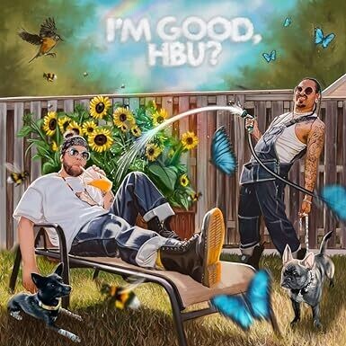 Snotty Nose Rez Kids - I&#39;m Good, HBU? (translucent blue) LP