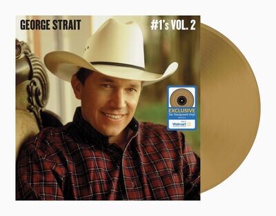 George Strait - #1&#39;s Vol. 2 (tan vinyl) LP