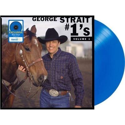 George Strait - #1&#39;s Vol. 1 (blue vinyl) LP