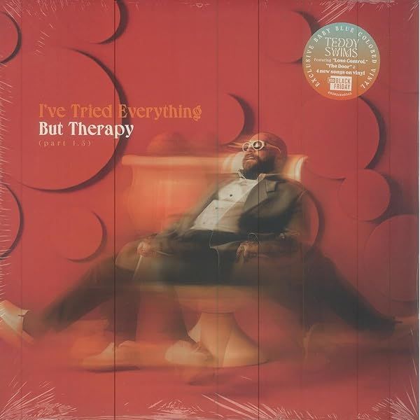 Teddy Swims - I&#39;ve Tried Everything But Therapy (Part 1.5 Baby Blue Vinyl) LP