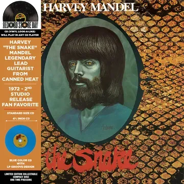 Harvey Mandel - 2025RSD - The Snake (Translucent Vinyl) LP