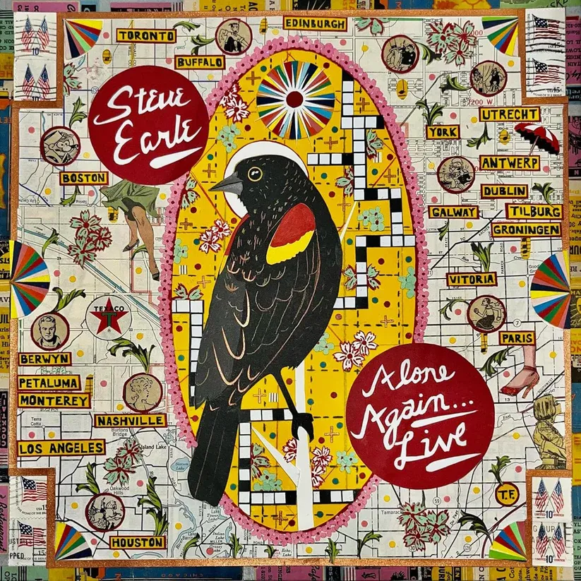 Steve Earle - Alone Again..Live (2023) LP